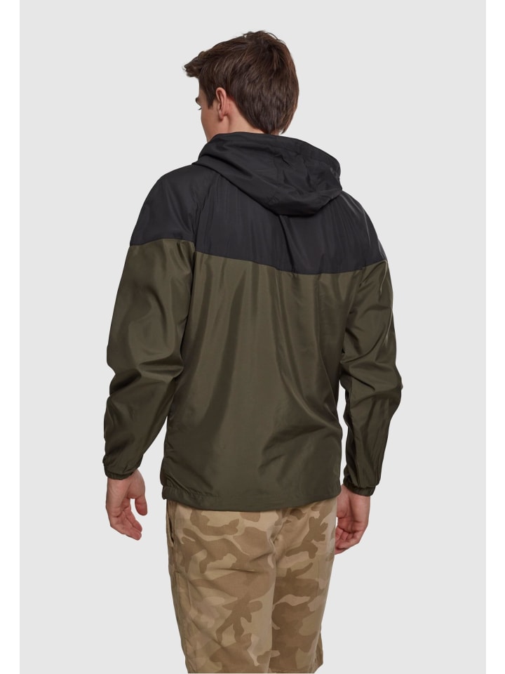 Urban Classics Urban Classics Windbreaker in blk/darkolive günstig kaufen
