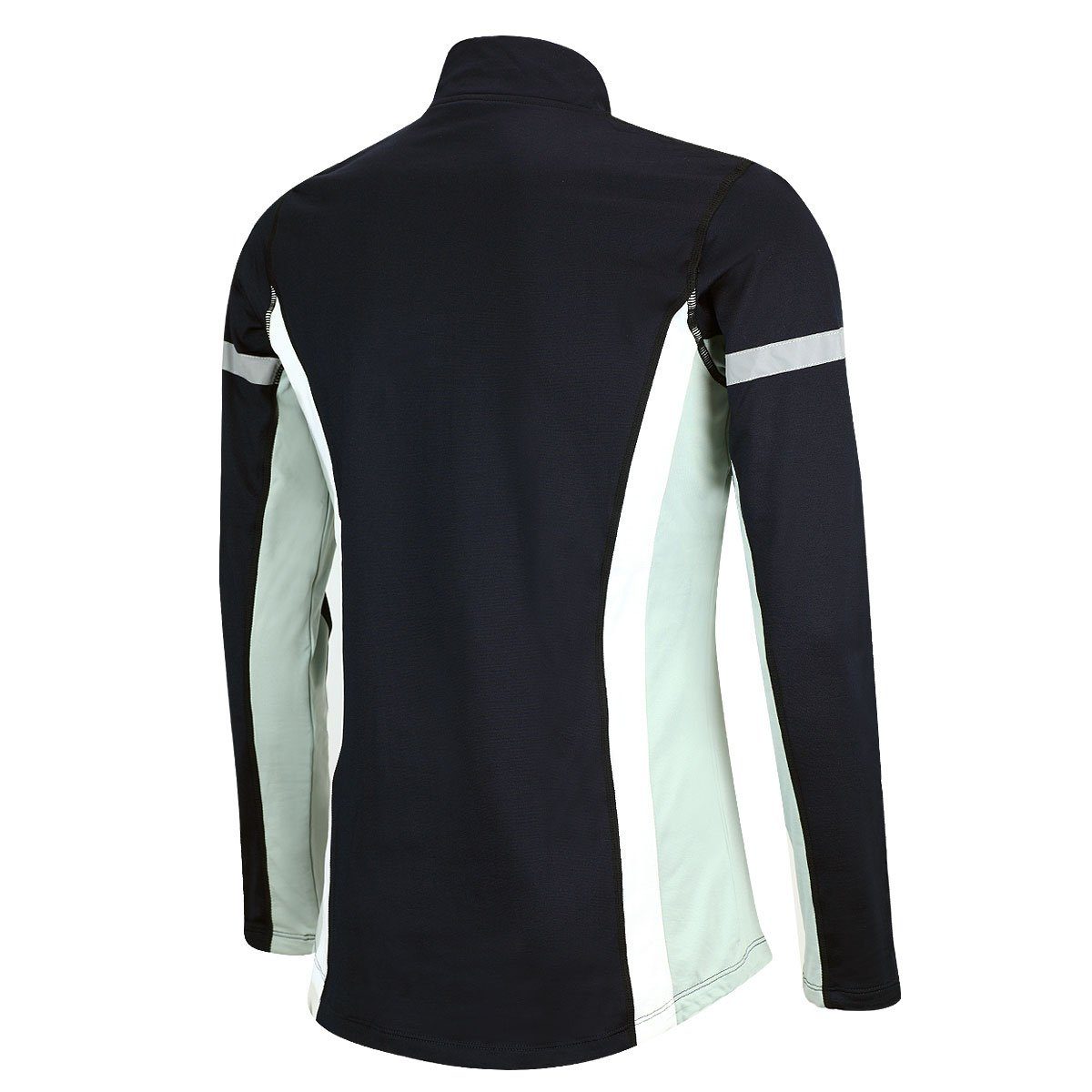 Airtracks Laufshirt Damen Thermo Laufshirt Langarm Sweatshirt Funktionsshirt mit Fleece optimal, für die kalte Jahreszeit Herbst -Winter  S M L XL XXL
