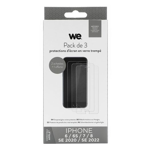 Protector de ecran WE x3 pentru iPhone 7/8/SE