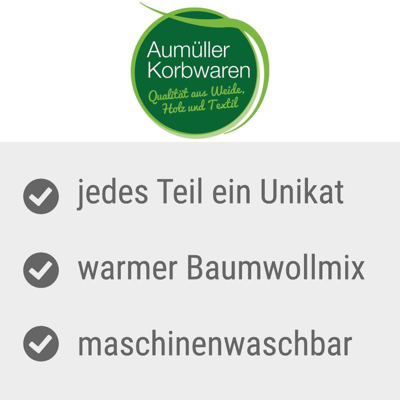 Aumüller Fensterbankliege Grobstrick zu TOP-Preisen