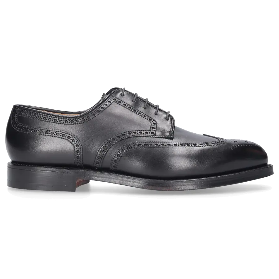 Crockett & Jones - Businessschuhe Derby CARDIFF schwarz - schwarz
