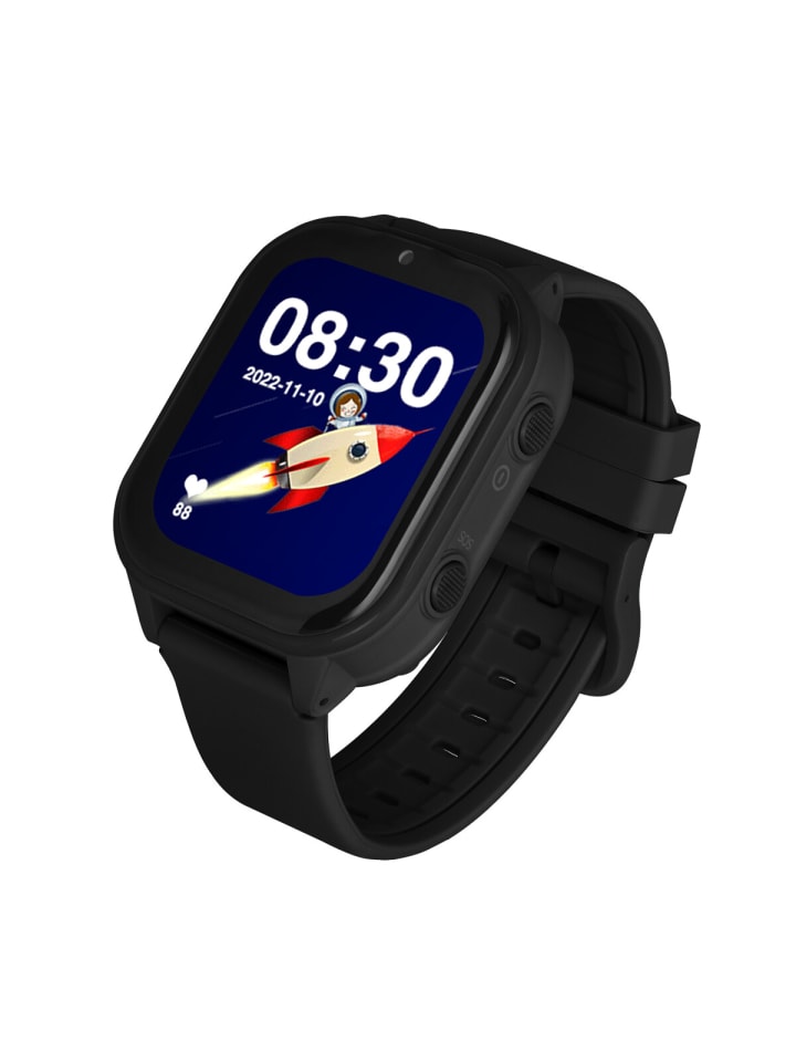 Garett Garett Kids Sun Ultra 4G Smartwatch Kinder-Uhr Schwarz in Schwarz günstig kaufen onesize