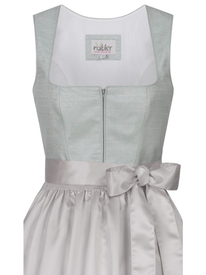 Nübler Midi Dirndl Giselle in Grün günstig kaufen