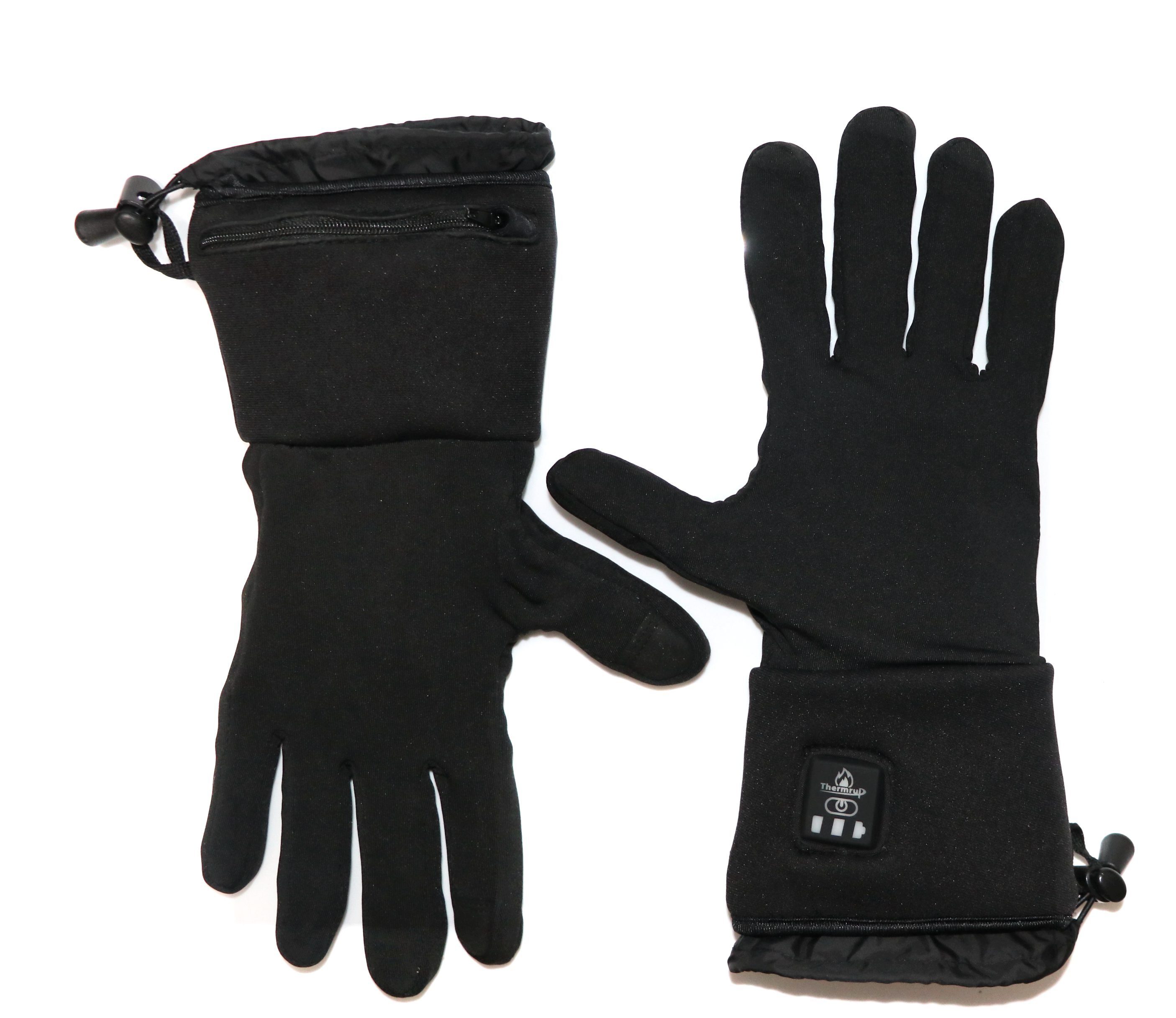 Thermrup Unterziehhandschuhe Thermrup Beheizbare Unterziehhandschuhe 4 Heizstufen mit Touchscreen