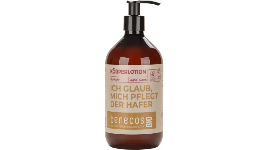 benecos BIO Körperlotion Bio-Hafer 500 ml