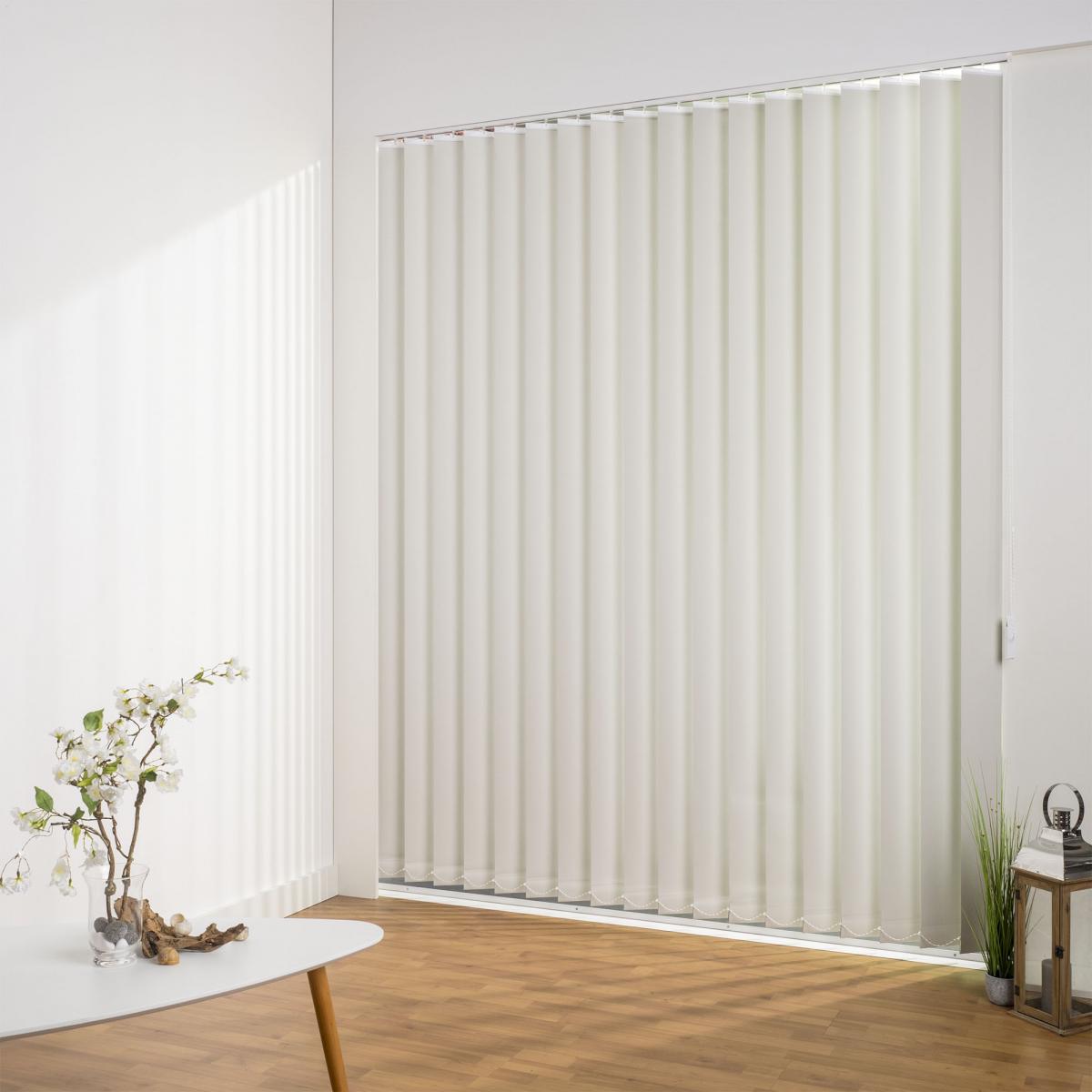 Bella Casa Vertikalanlage Maß, 127 mm Lamelle, 150 x 180 cm, beige