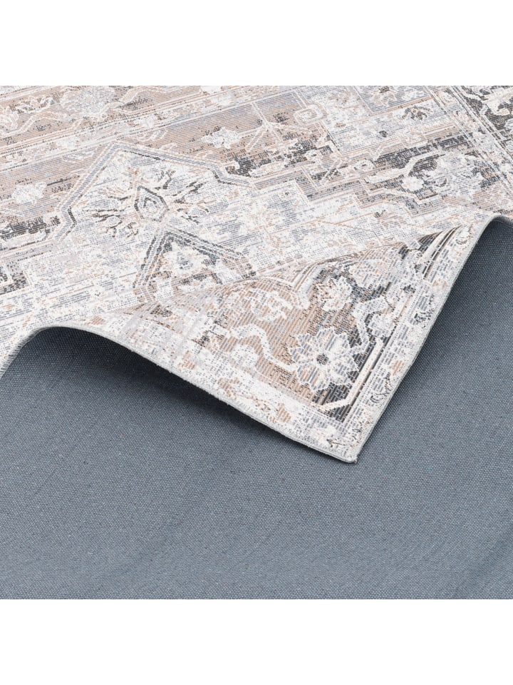 Pergamon Vintage Designerteppich Finesse Orient Keshan in Creme günstig kaufen