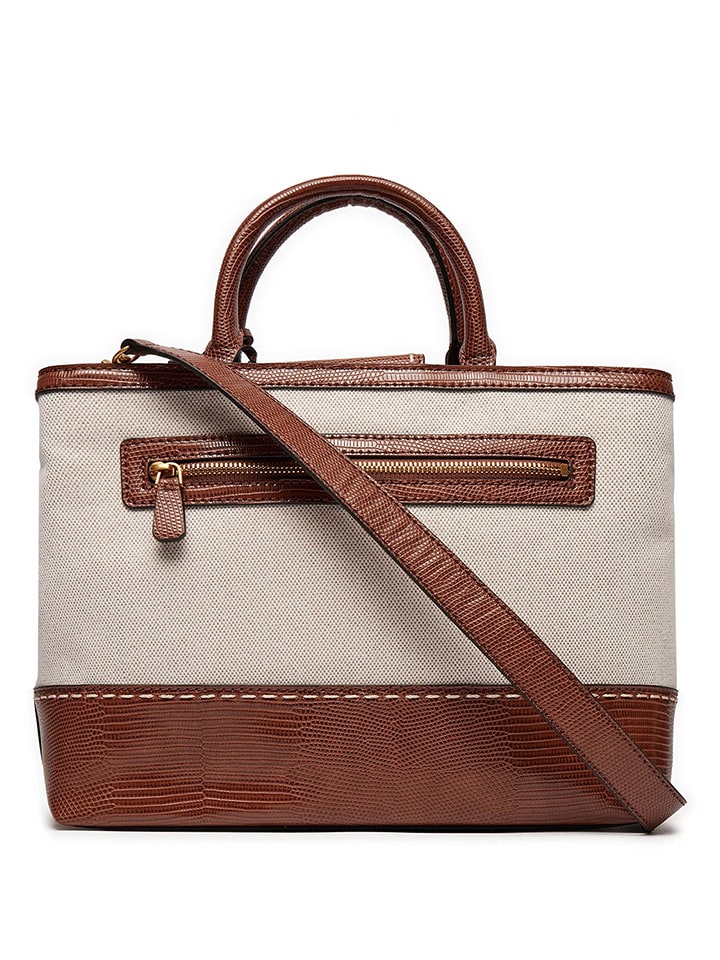 Guess Henkeltasche in Beige/ Braun - (B)31 x (H)21 x (T)11 cm günstig kaufen onesize