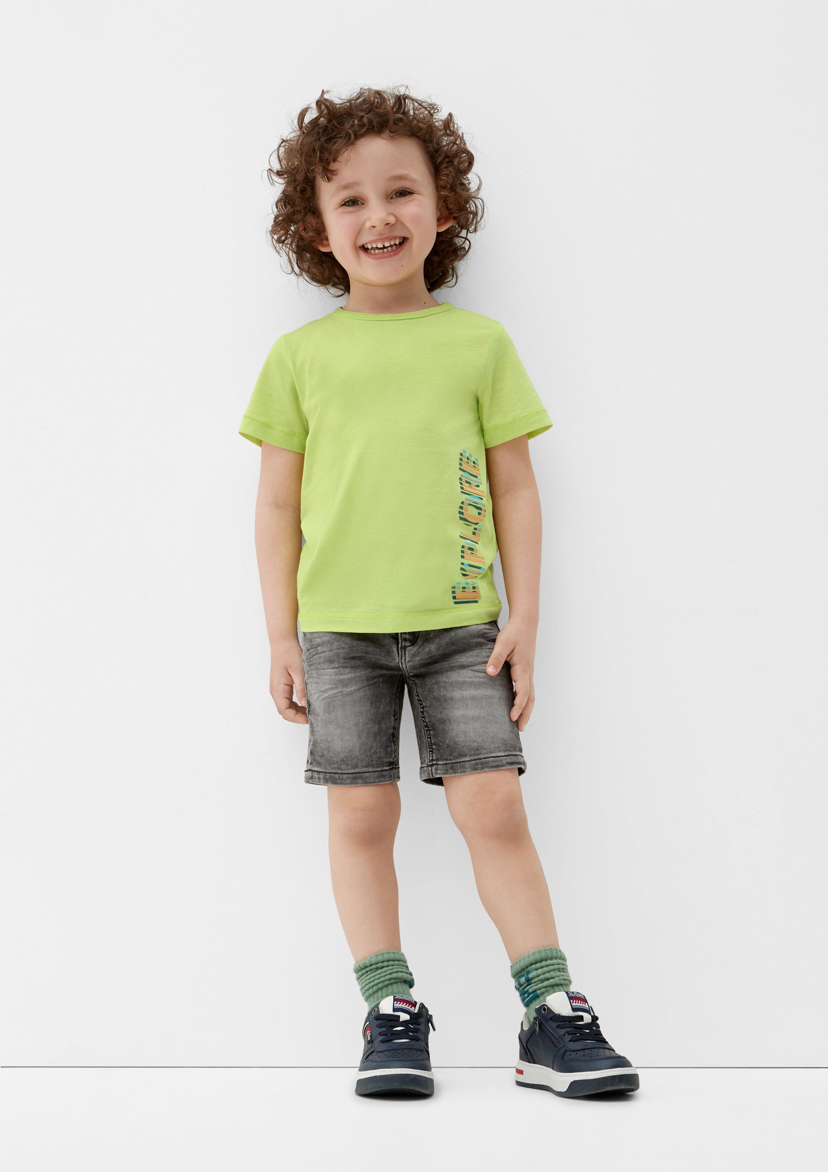 T-Shirt mit Schriftprint  2127476-7040