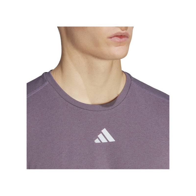 adidas Own The Run Heather T-Shirt Laufshirt Herren