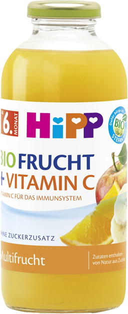 HiPP Bio Fruchtsaft-Getränk Frucht + Vitamin C