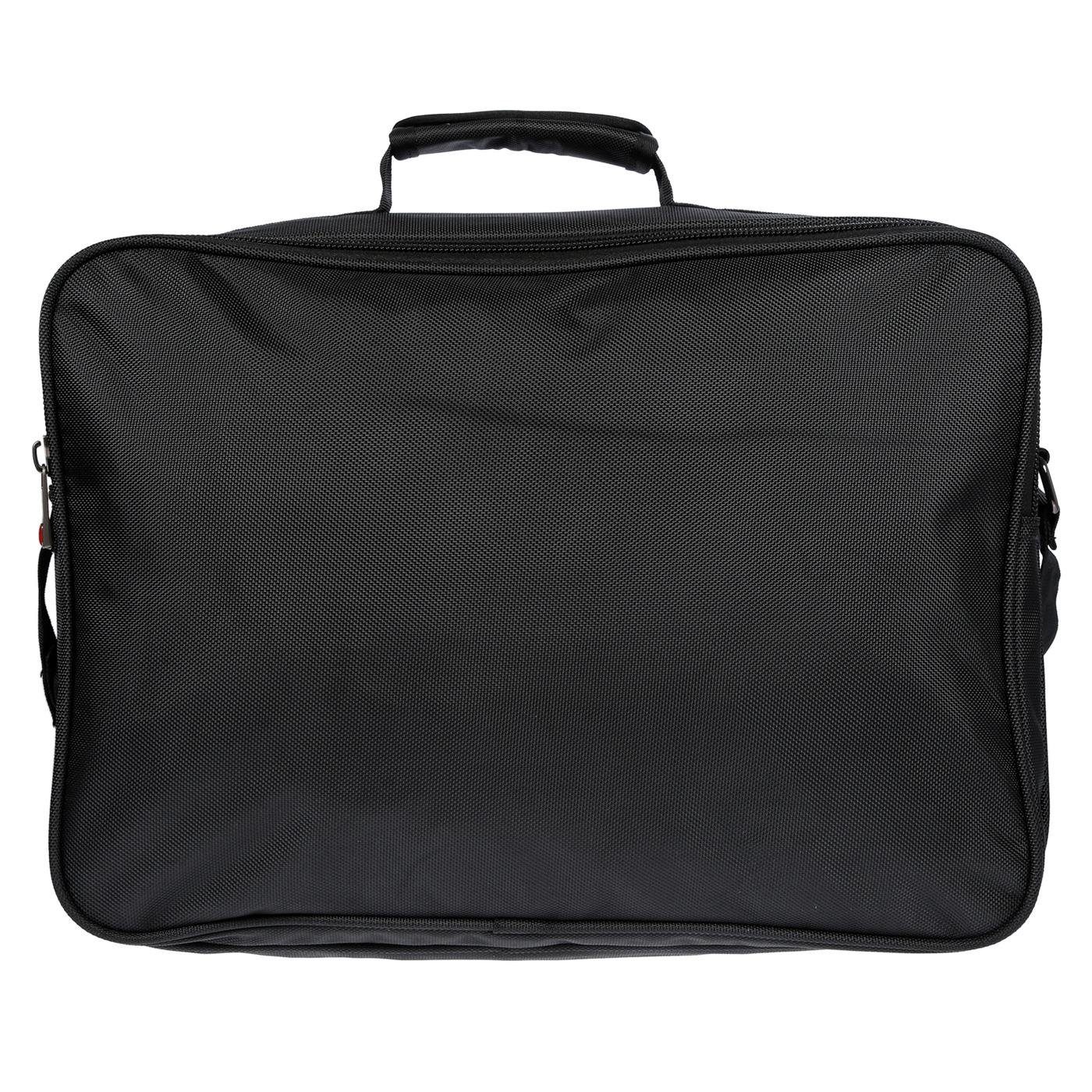 Christian Wippermann Umhängetasche Umhängetasche Laptoptasche 17 Zoll Herren Tasche, Messenger Bag Damen Schwarz