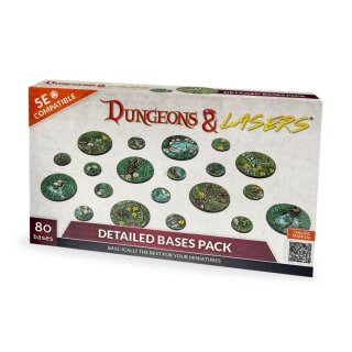 Dungeons & Lasers - Detailed Bases Pack