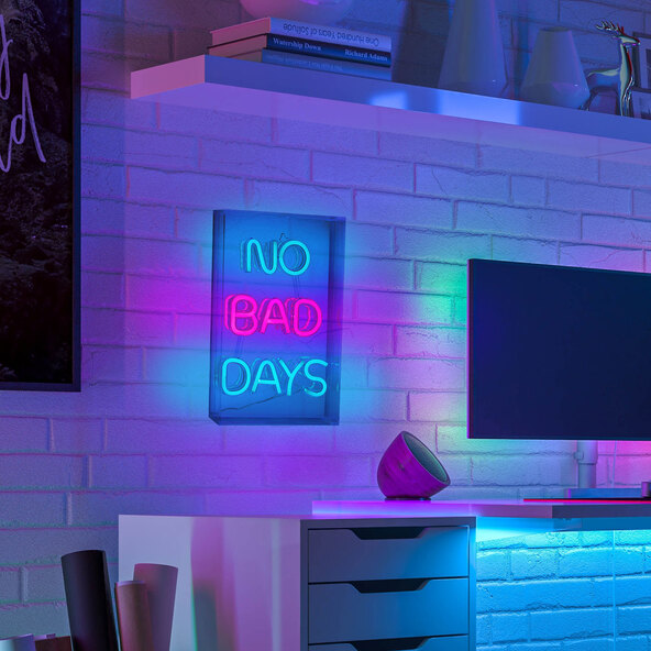 LED-Schild No Bad Days