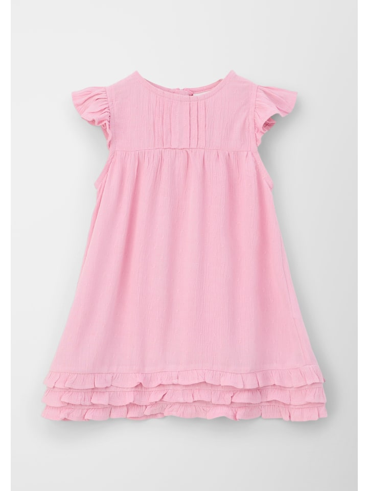 s.Oliver Kleid kurz in Pink günstig kaufen