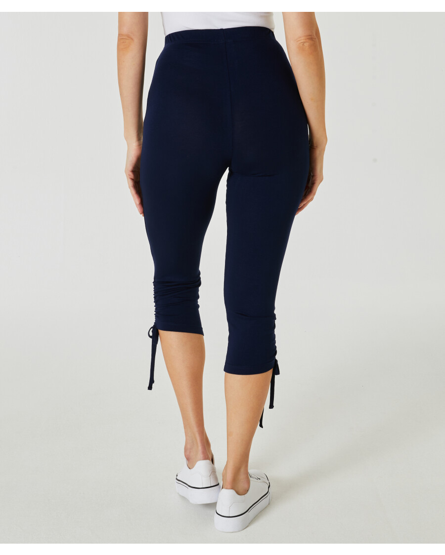 Leggings mit Schnürung am Saum