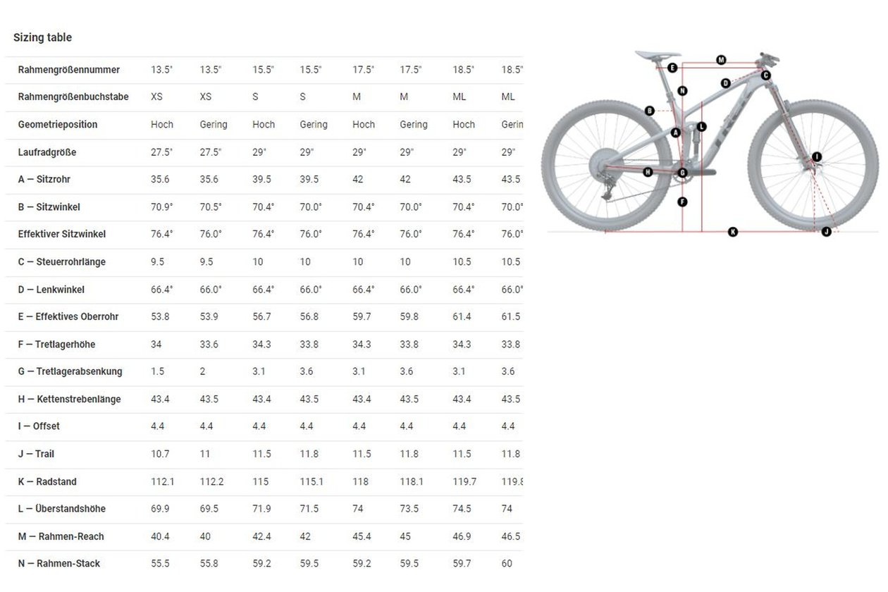 Trek Topu00a0Fuelu00a09.7 - 2023 - 29 Zoll - Fully