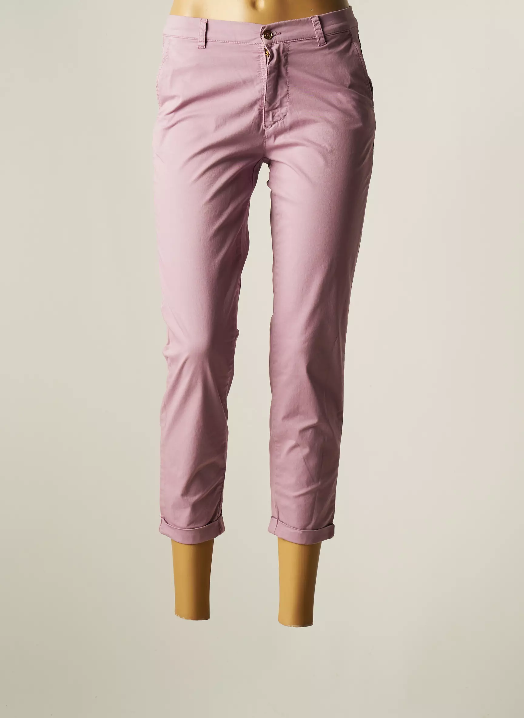 Lcdn Pantacourts Femme couleur violet