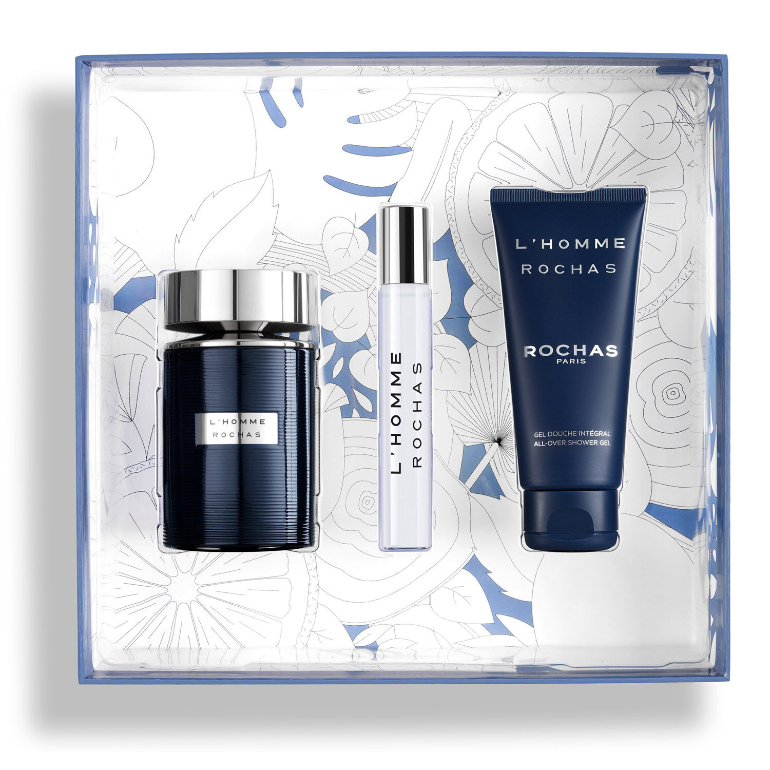 Rochas L'Homme Rochas Coffret Eau de Toilette 100 ml + Vapo 20 ml + Gel Douche 100 ml