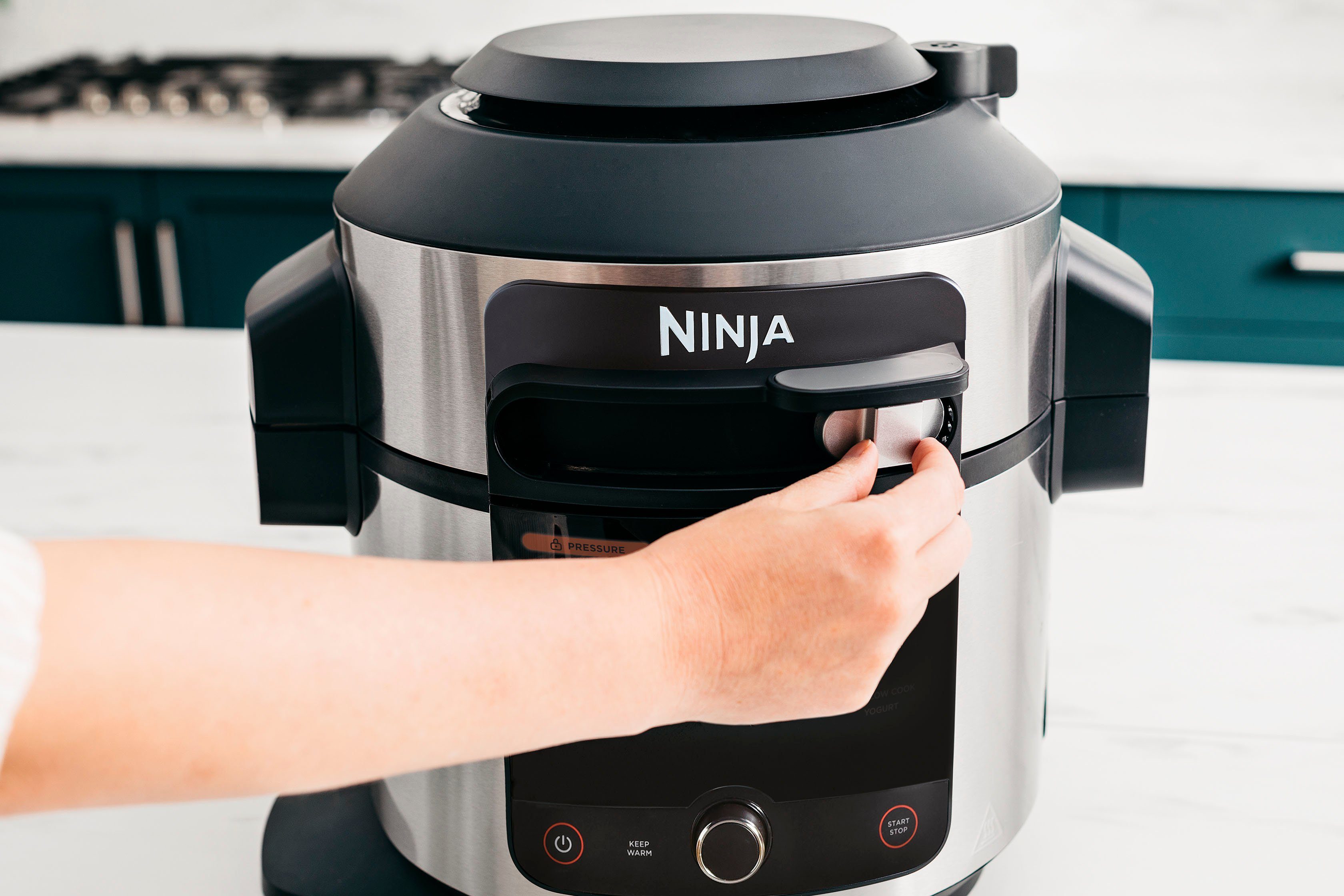 NINJA Multikocher Foodi 11-in-1 SmartLid Multikocher OL550EU, 1460 W, 6 l Schüssel