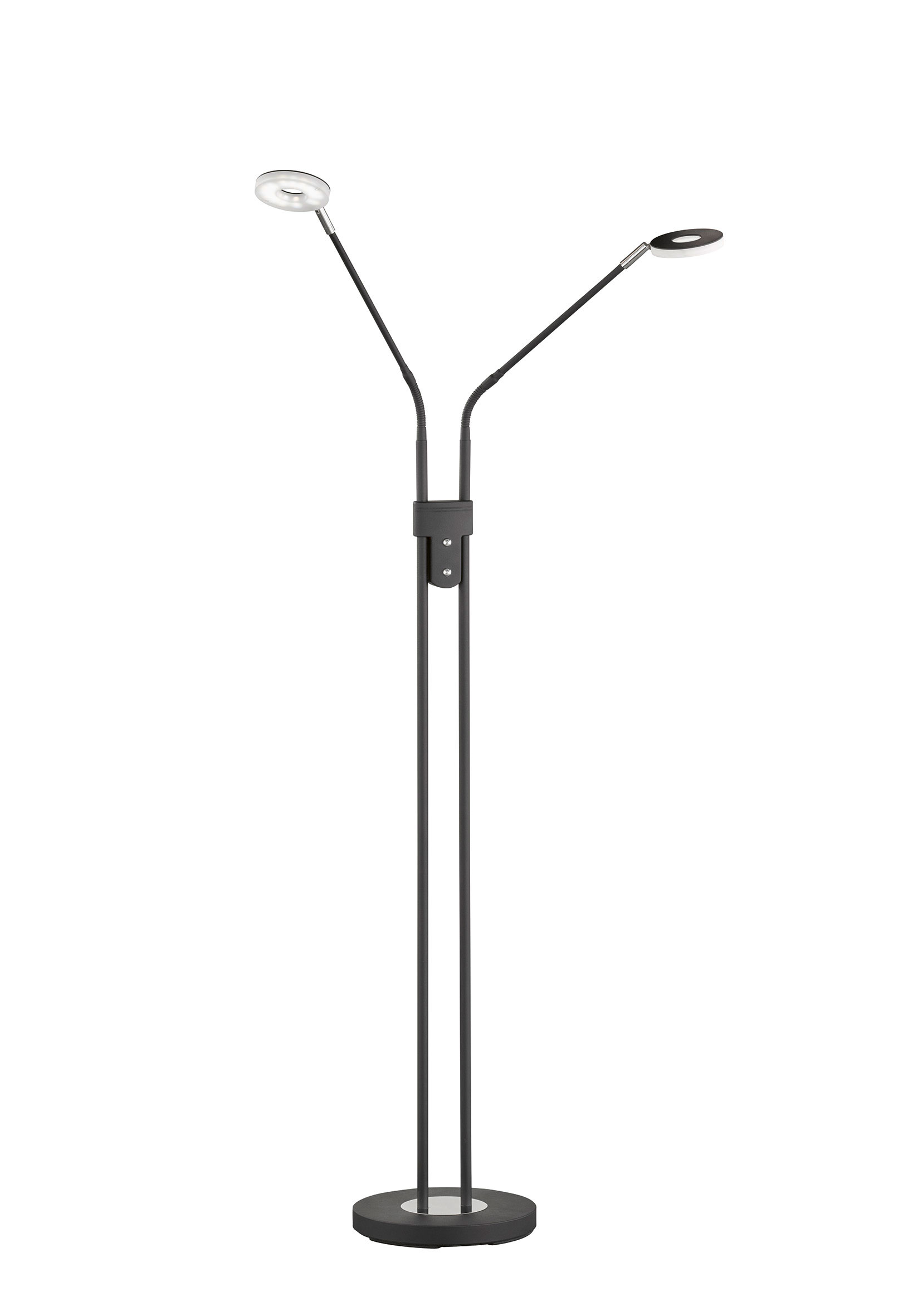 Fischer & HonselLED-Stehleuchte 2flg