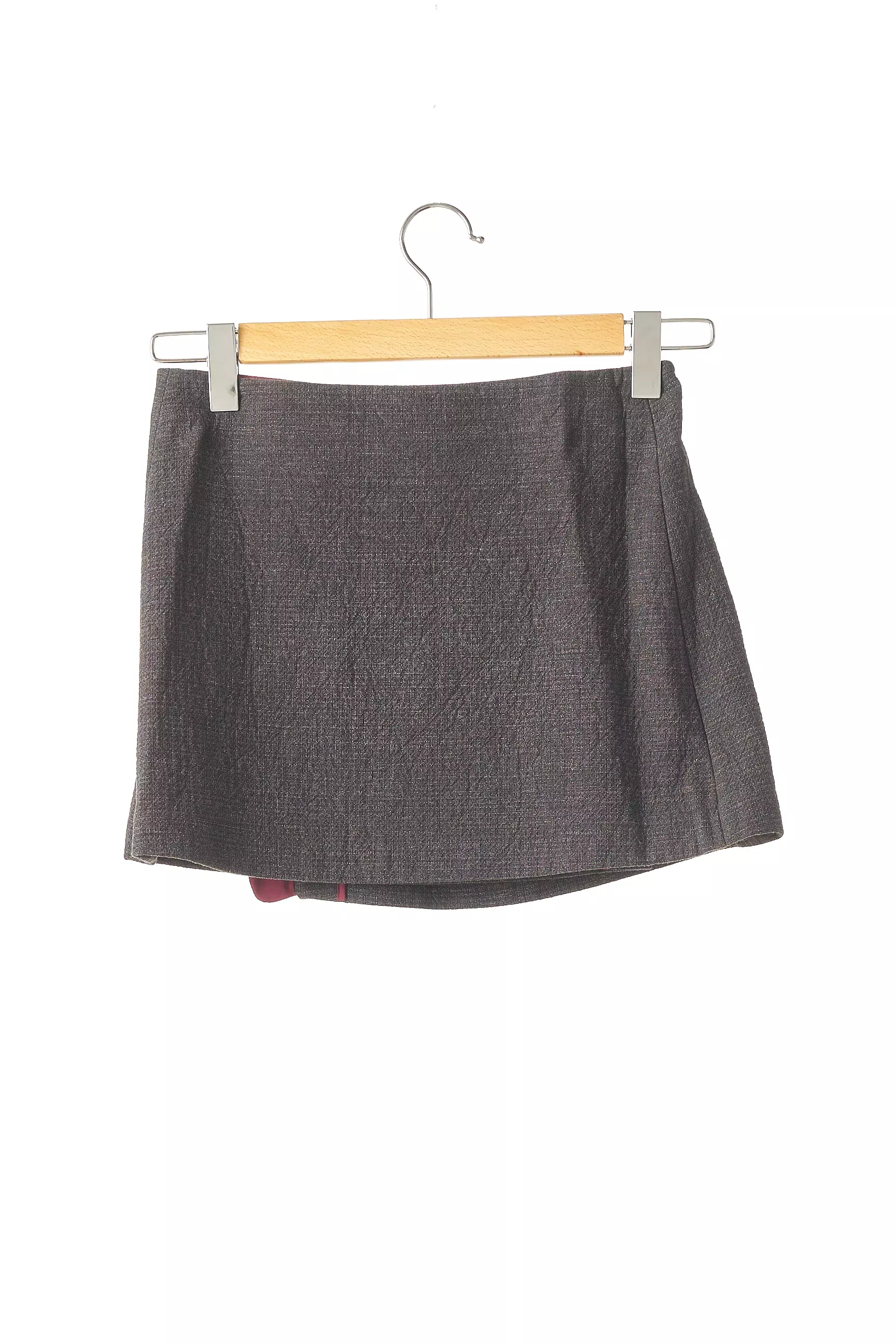 Vanessa Bruno Mini Jupe Femme couleur gris