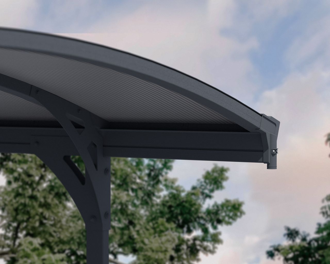 Canopia by Palram Carport Vitoria  501 x 291cm Anthrazit