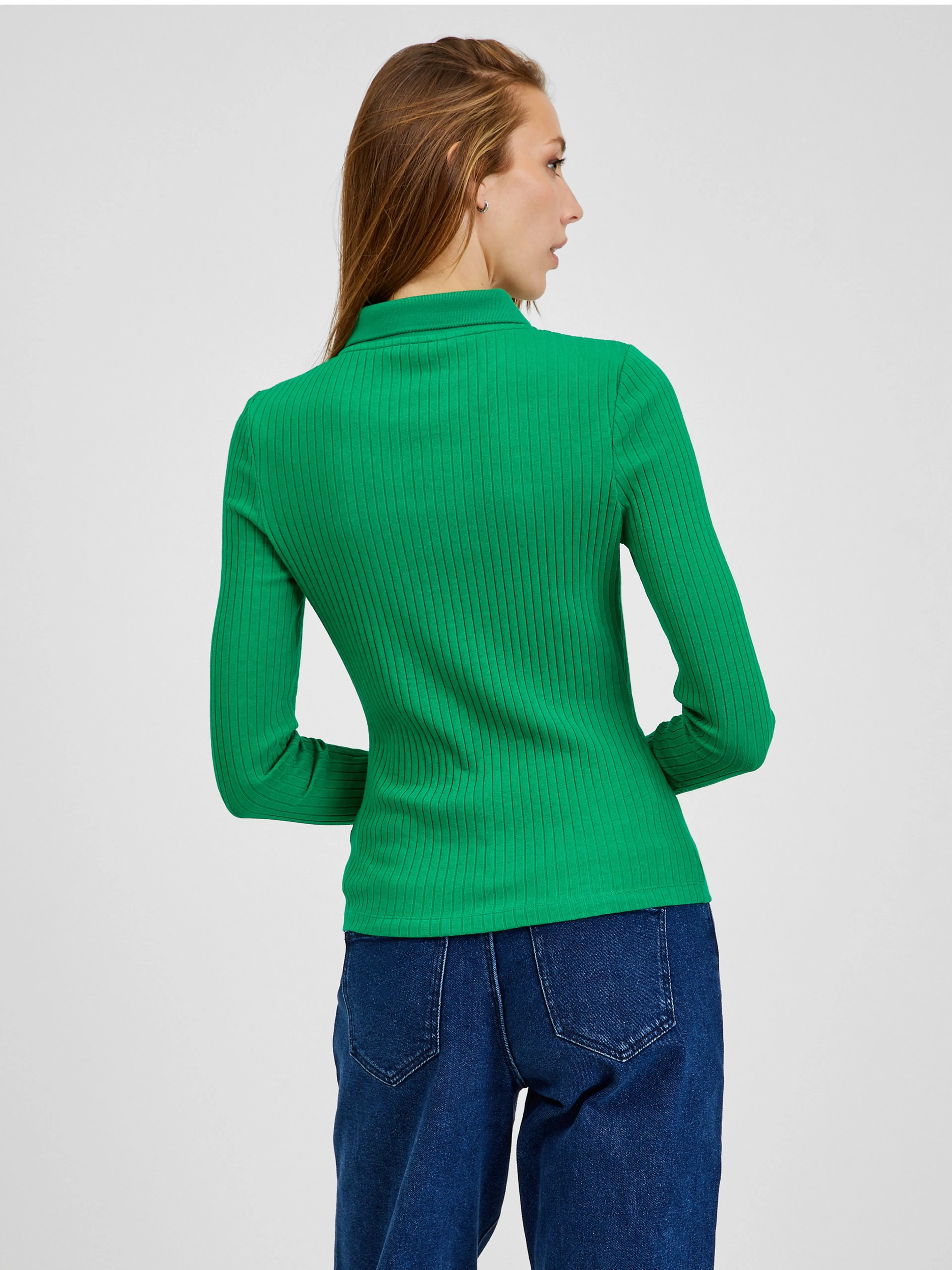 Grünes Damen-T-Shirt ORSAY