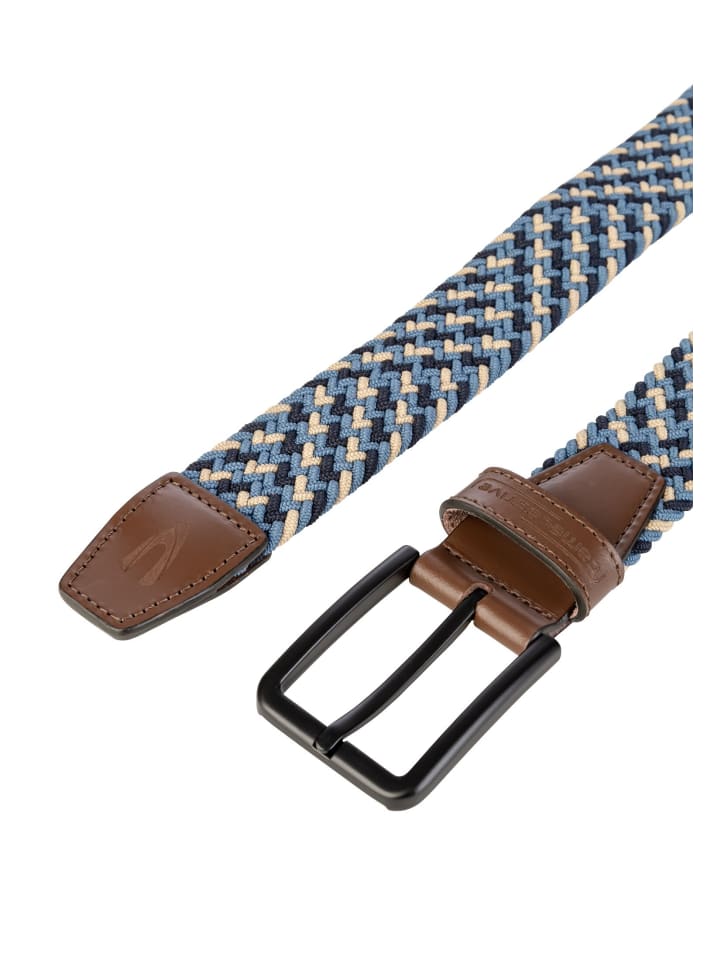 Camel Active Multicolour Flechtgürtel in Blau-Beige günstig kaufen