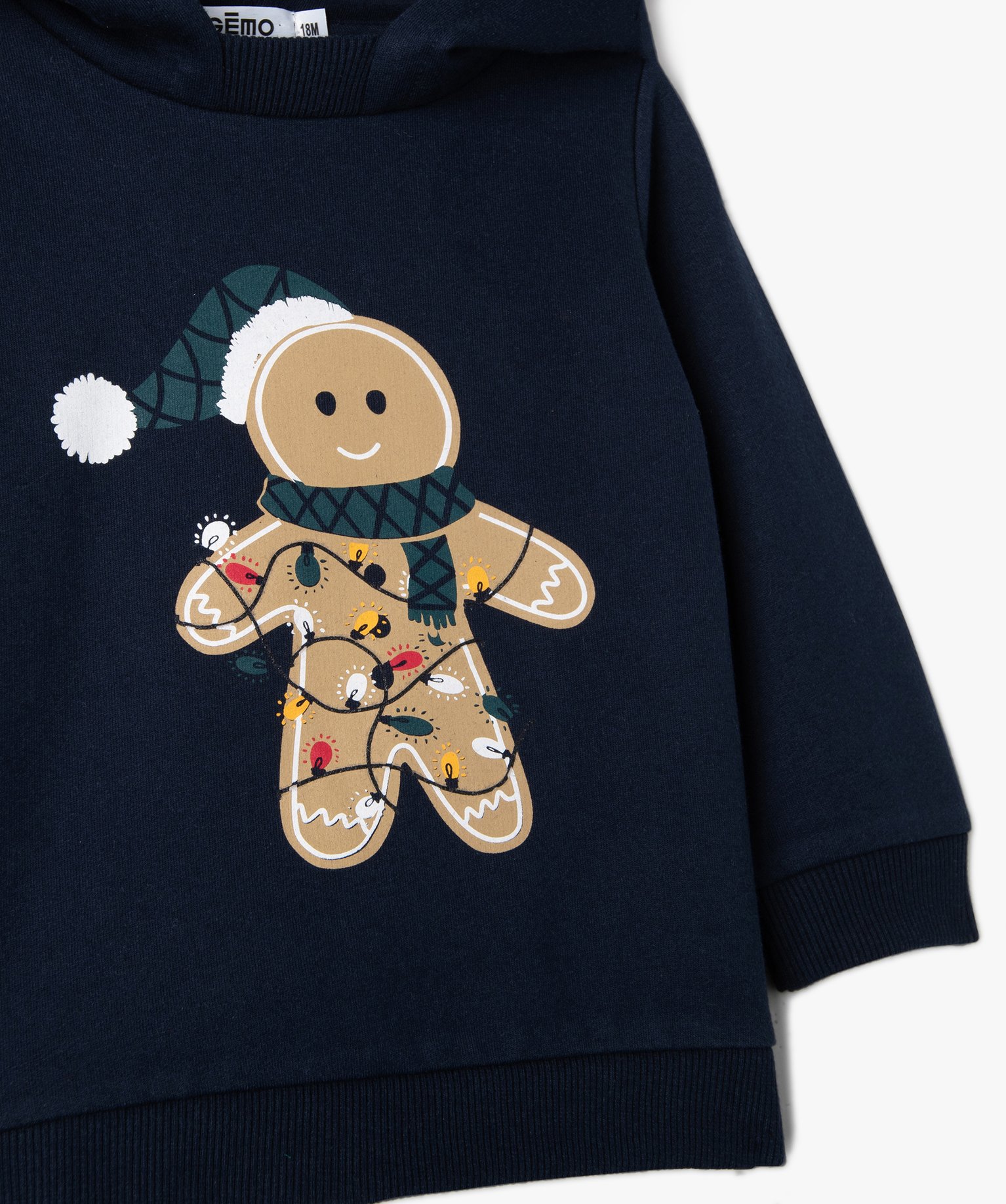 Ensemble bébé Garçon 2 pièces - Sweat et pantalon marine | GEMO