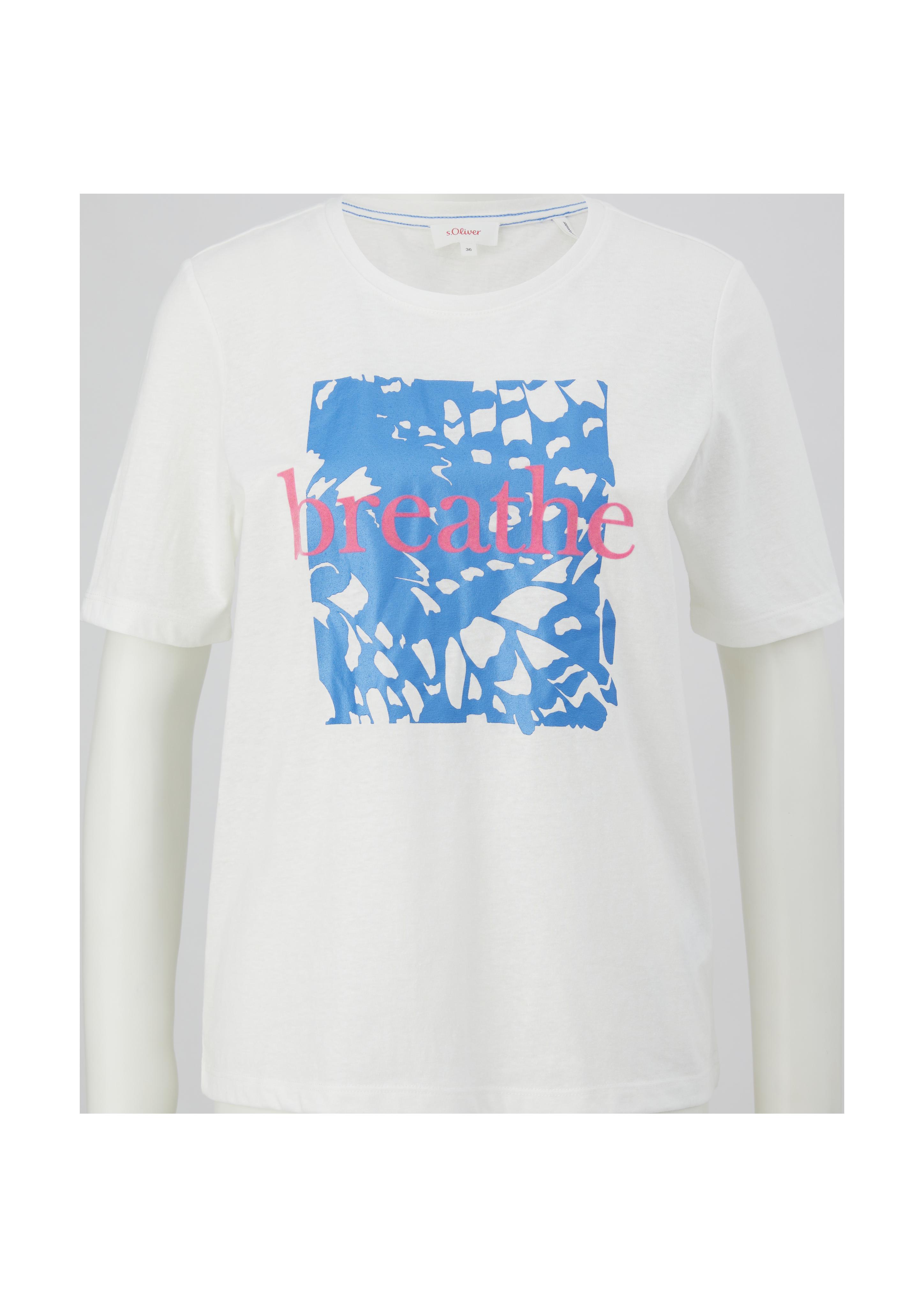 T-Shirt mit Frontprint  2130680-02D0