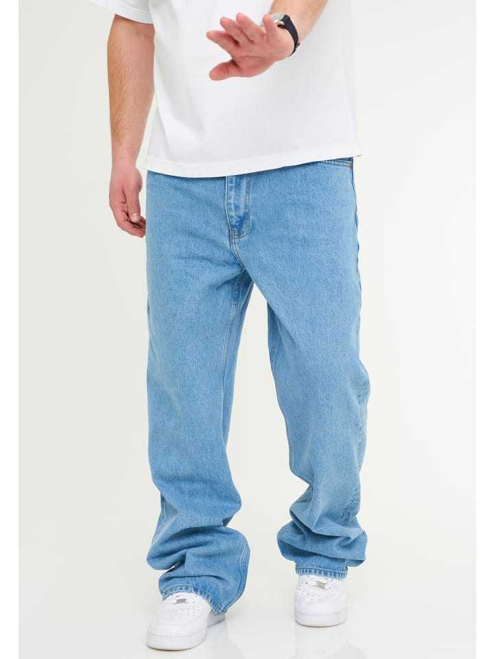 DAILY COTTON Jeans - DCCOTIA Lange Hose Loose-Fit Baggy in Light Blue günstig kaufen