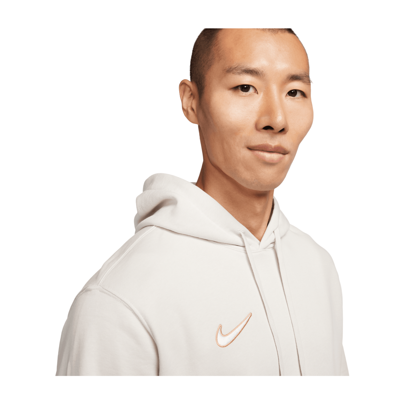 Nike Club Fleece Hoody Weiss F104