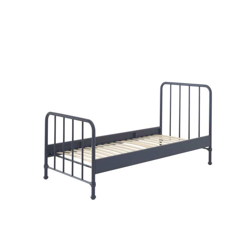 Lit 90x200cm Bronxx bleu denim