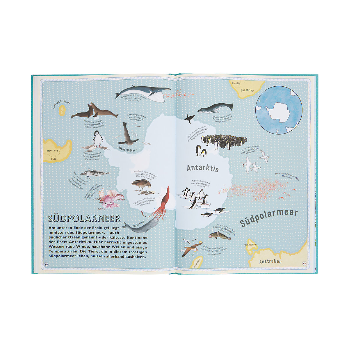 Der Atlas der Ozeane