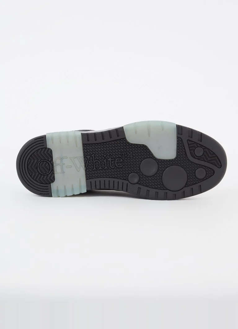 Sneakersy Off-White Slim Out Of Office z detalami ze zamszu