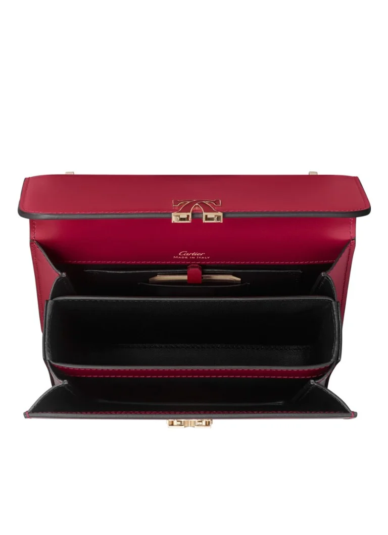 Cartier  Double C Mini schoudertas van kalfsleer CRL1002293
