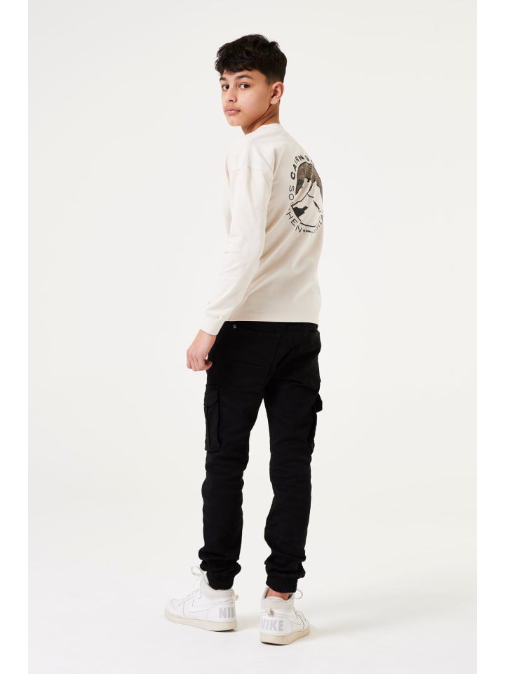 Garcia Langarmshirt mit Rückenprint in moonbeam günstig kaufen