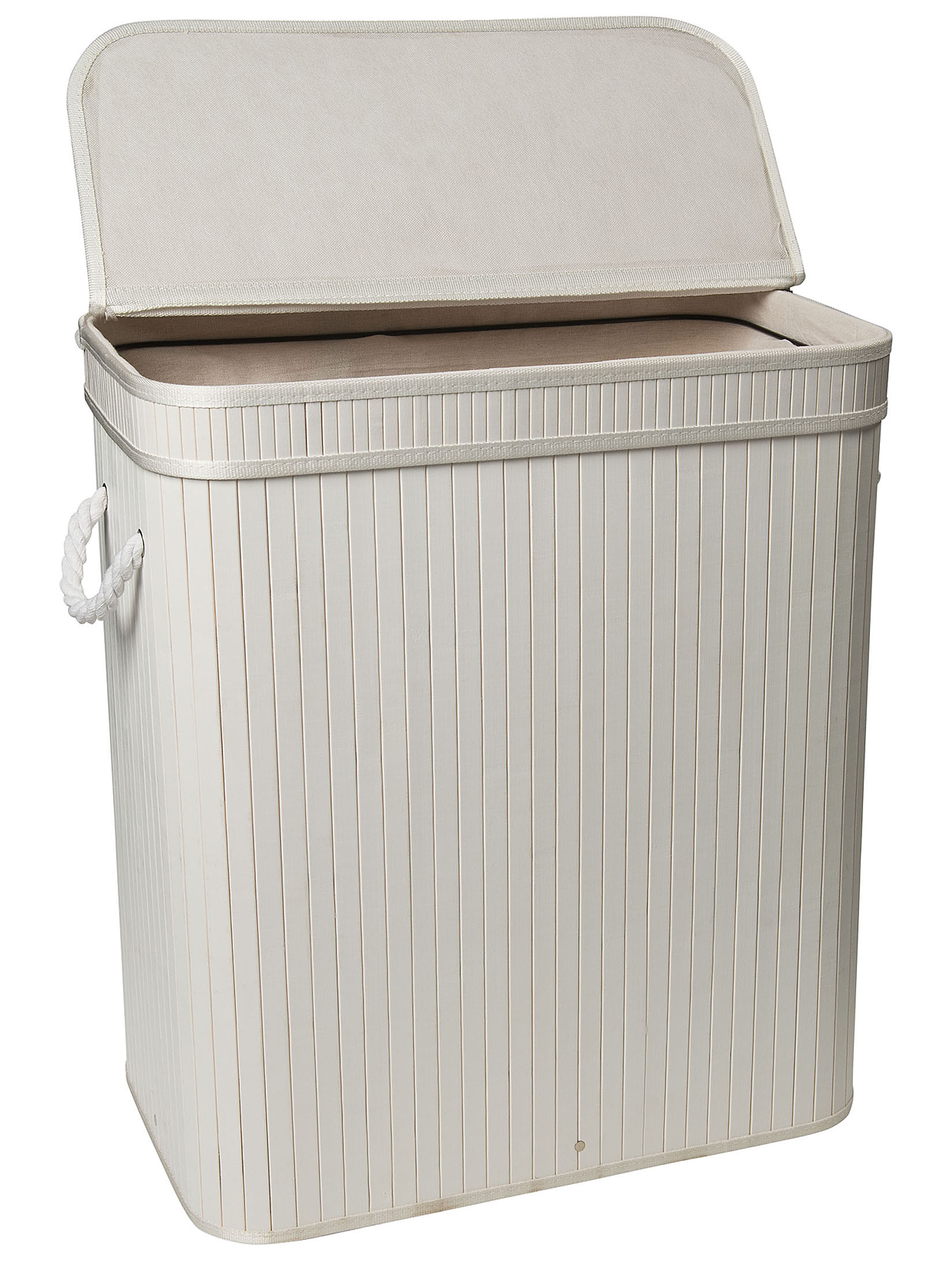 Wäschebox XL Korb, Weiss