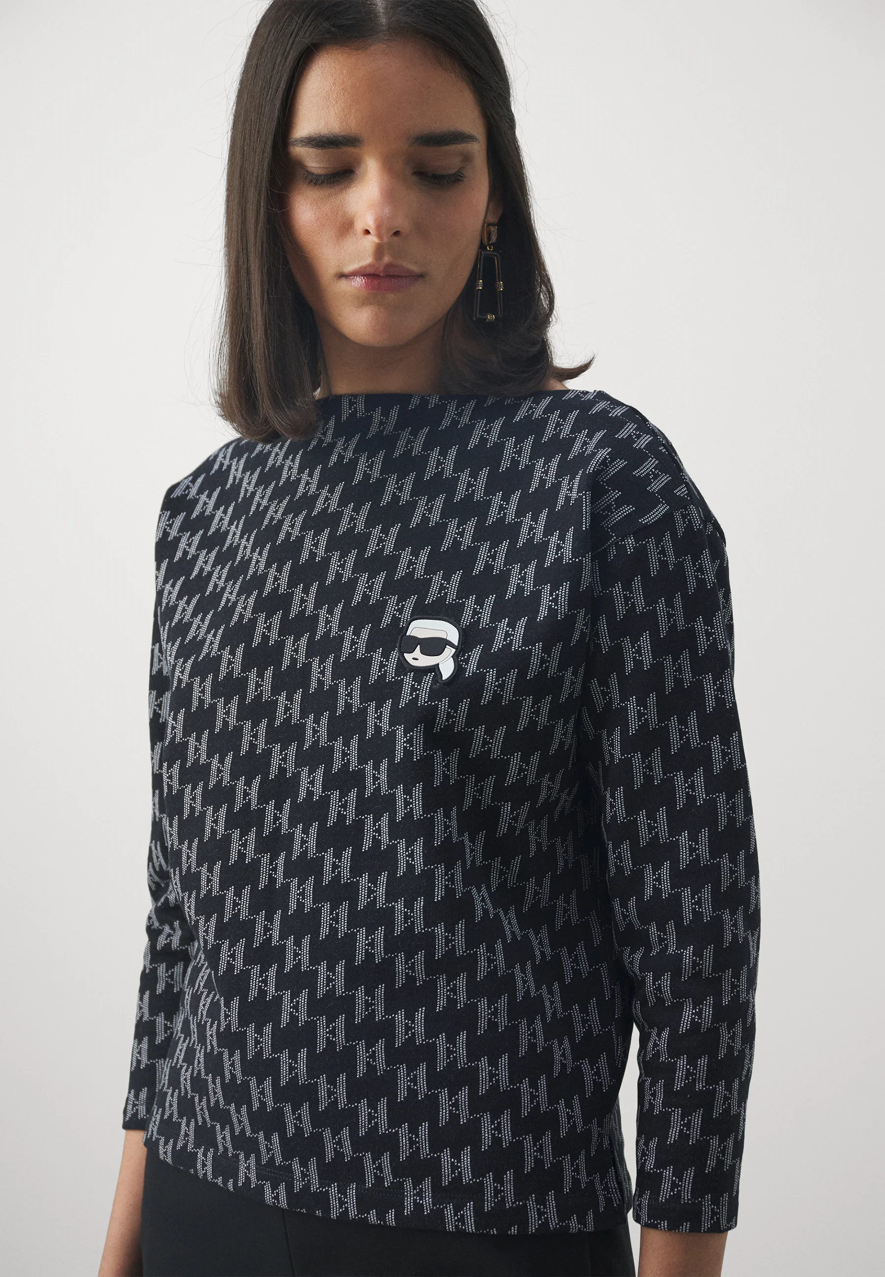 Sudadera con el logotipo de Karl Lagerfeld