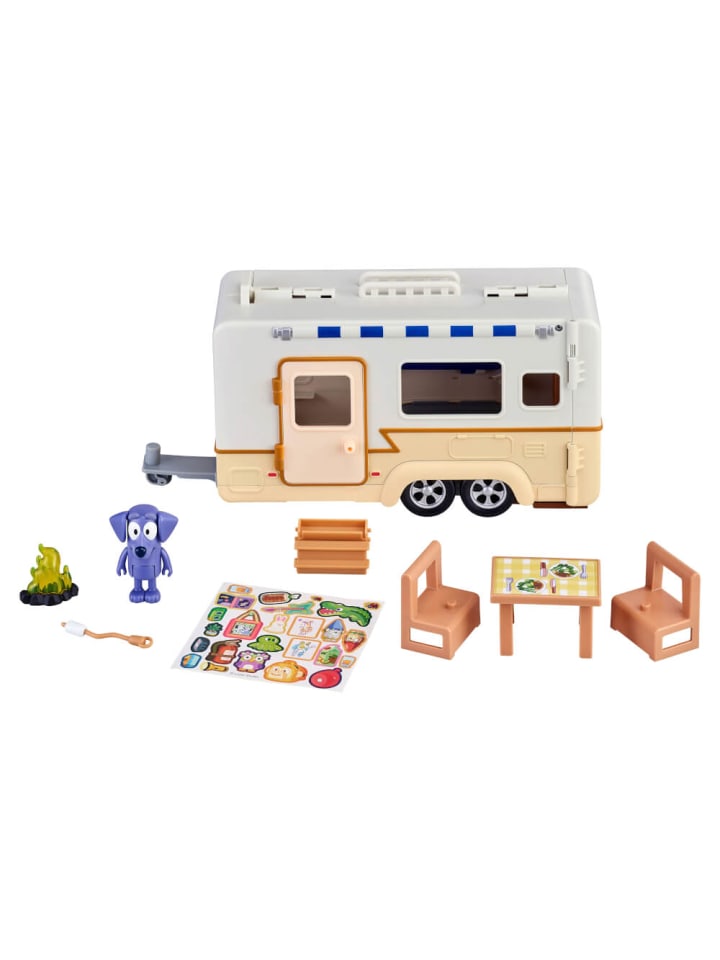 Bluey Spielfiguren Set Bluey Caravan mit ausklappbarer Wohnwagen, ab 3 Jahre günstig kaufen onesize