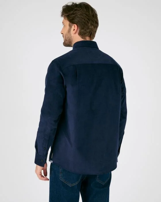 Surchemise ample manches longues velours