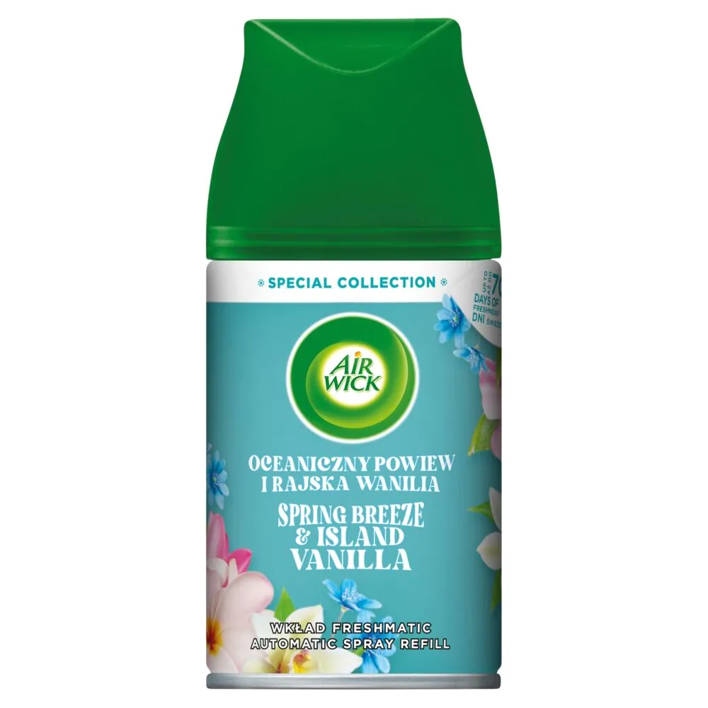 Αυτόματο Ανταλλακτικό Αρωματικού Χώρου Air Wick Ocean Breeze and Paradise Vanilla