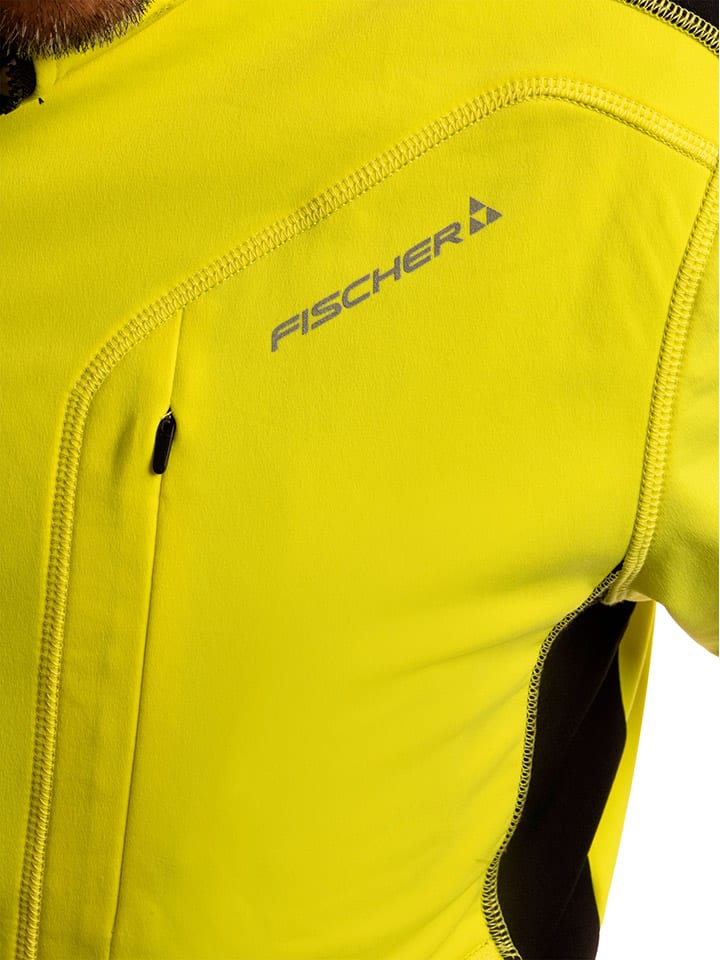 Fischer Fleecejacke in Gelb günstig kaufen