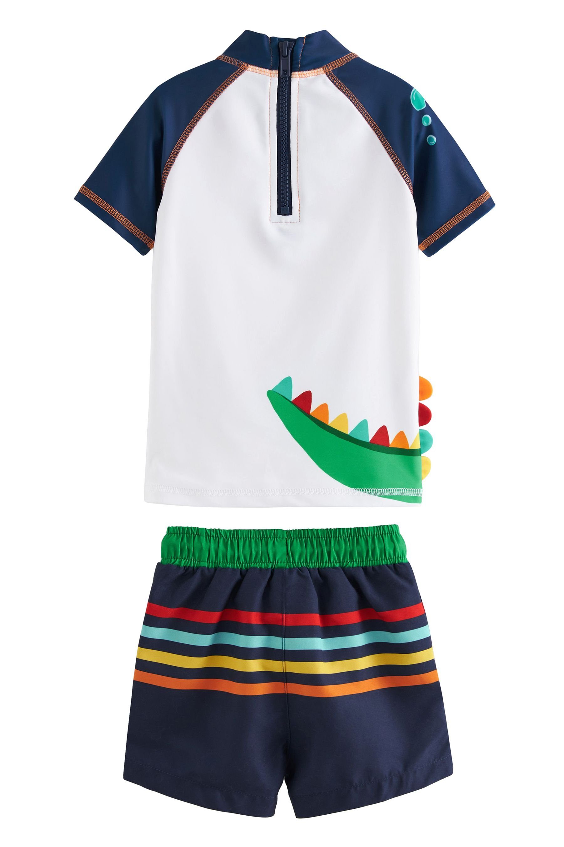 Next Badeanzug Zweiteiliges Sonnenschutzset mit Top und Shorts (2-St)