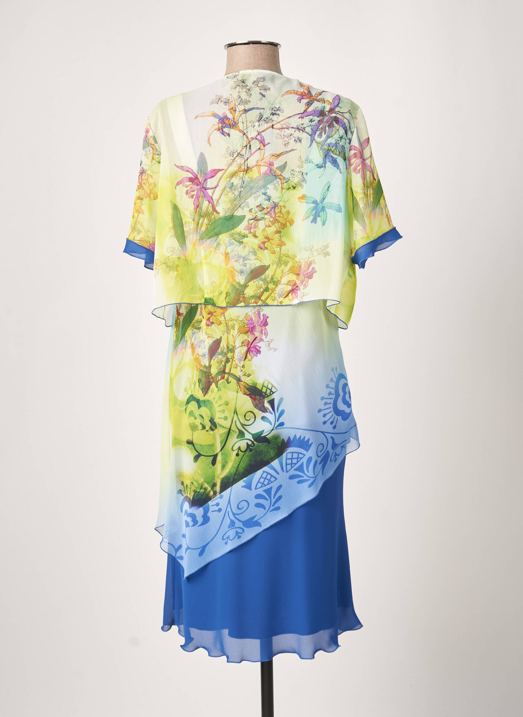 Jean Delfin Ensembles Robe Femme couleur bleu