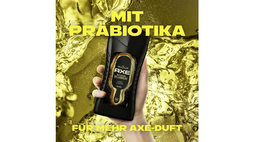 AXE Duschgel Magnum Gold Caramel Billionaire 250 ml