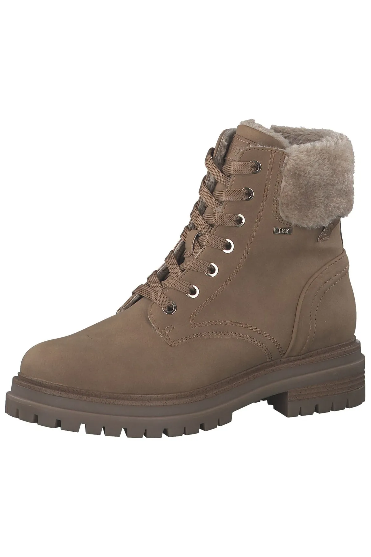 s.Oliver  Stiefelette - Braun - Blockabsatz