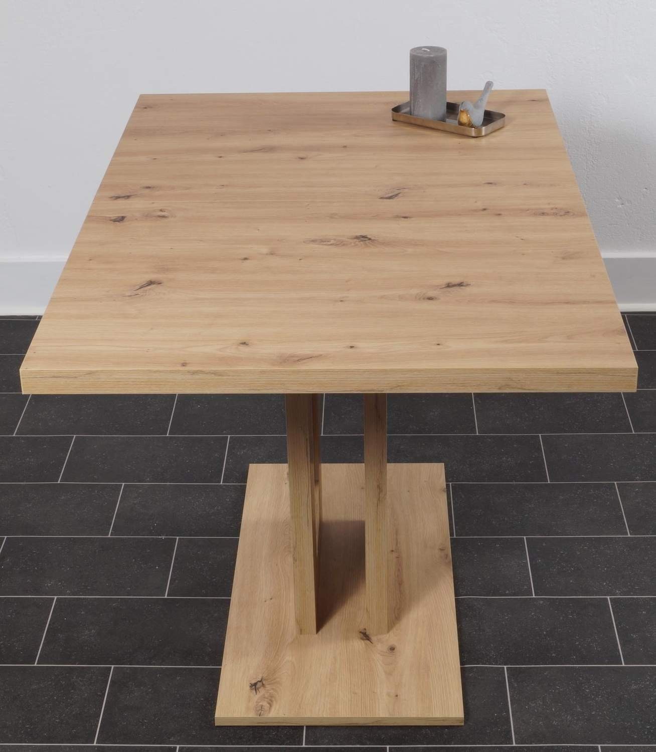 Trendmöbel24 Eckbankgruppe Eckbank Eckbankgruppe VERONA II 150x190 cm Eiche mit Tisch Varese, (4-tlg)