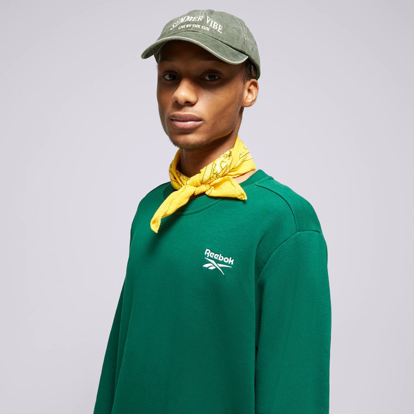 REEBOK SWEATSHIRT REEBOK IDENTITY SMALL LOGO Grün